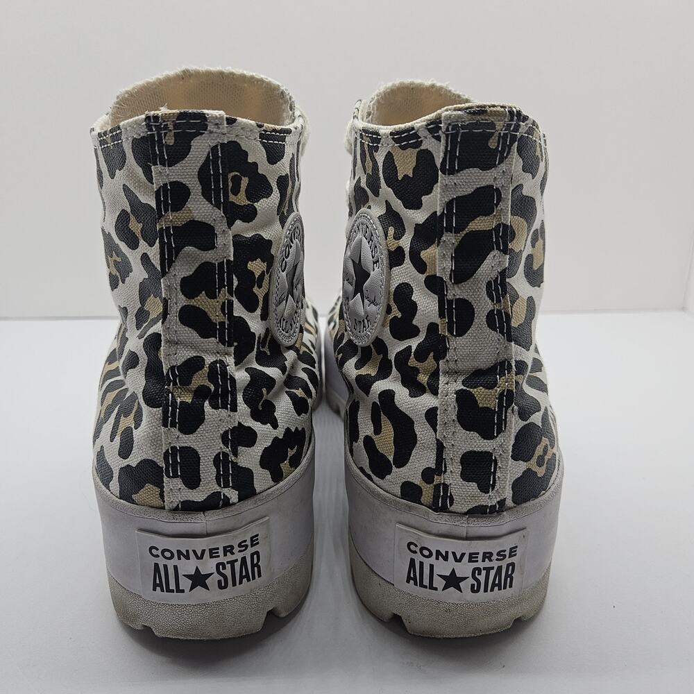 Converse Chuck Taylor All Star Shoes Womens Size 10 Leopard Lugged 571250C - Picture 4 of 8